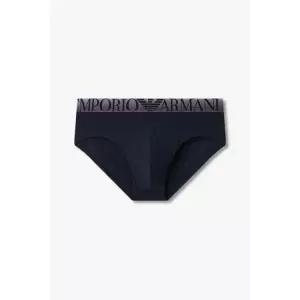 엠포리오 아르마니 EMPORIO ARMANI UNDERWEAR 남성 그라데이션 밴딩 코튼 브리프 _다크 블루 0815111017 25