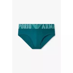 엠포리오 아르마니 EMPORIO ARMANI UNDERWEAR 남성 볼드 로고 밴딩 코튼 브리프 _블루 0815111005 25020108