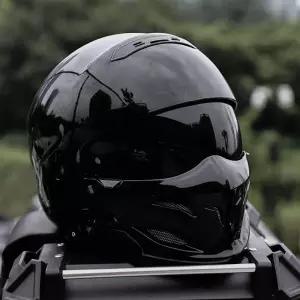 오토바이 헬멧 풀페이스 초경량 배달 할리 바이크 레트로헬멧 스쿠터 빈티