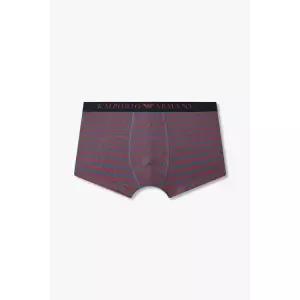엠포리오 아르마니 EMPORIO ARMANI UNDERWEAR 남성 스트라이프 패턴 코튼 드로즈 _멜란지 블루 0815112066