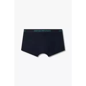 엠포리오 아르마니 EMPORIO ARMANI UNDERWEAR 남성 로고 밴딩 솔리드 코튼 드로즈 _다크 블루 0815112324 2