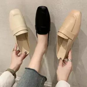 인기상품 여성 봄 여름 가을 데일리 3컬러 뮬 블러퍼 플랫슈즈 [W8A5236_260403]