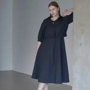 올리비아로렌 MG01 후드 점퍼 셋업 매직 원피스_ 신선도원몰 VOBOA5M4441