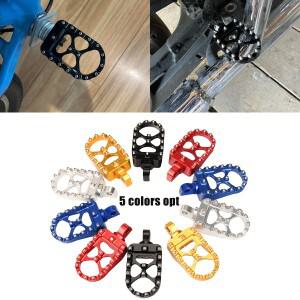 [호환품]바이크 오토바이 발 페그 MX 와이드 팻 발판 페달 (Harley Sportster XL 883 1200 Dyna Street Bob