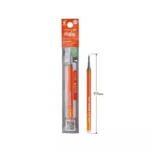 [셀러에이드]노크형 볼펜 리필 0.5mm 오렌지 잉크 볼펜심 문구용품 필기구