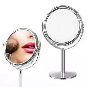 [콩심팥심]양면거울 화장용 원형 확대 메이크업 미용용 탁상용 거울