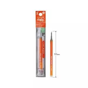 노크형 볼펜 리필 0.5mm 오렌지 잉크 볼펜심 문구용품 필기구