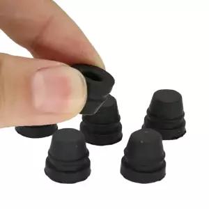 브레이크 상부 및 하부 펌프 캘리퍼스 충격 흡수 슬리브 더스트 커버 고무 디스크 방수 캡 오토바이 부품