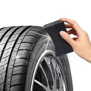 타이어 광택 스펀지 세차용품 차량 관리용품 자동차 타이어 클리너