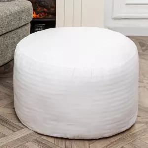 아수프루이 푸프 필러 스터핑 오스만 풋레스트 인서트 20인치 Dx12인치 의자 풋스툴 충전 라운드 필링 바닥