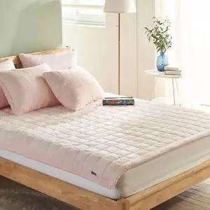 TBZ 블레스 10mm 장모 라셀 극세사 침대패드 SS 핑크