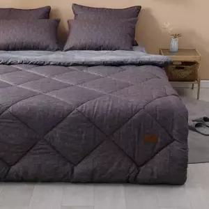 TBZ 엣지 밍크극세사 이불패드세트 Q 퀸 차콜