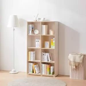 견고한 프레임 4단 8칸 오픈 책장 800 책꽂이 책정리 회사가구 공간활용