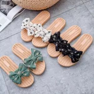 인기상품 별밤 러블리 리본 디테일 스타일리쉬 샌들 슬리퍼 [WF8CCFC_260403]