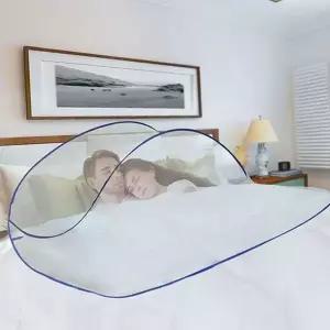 얼굴 모기장 텐트형 휴대용 여름 2인용 모기장 방충망 침대