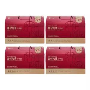 종근당건강 홍삼녹용 프리미엄 50ml x 30포 4박스
