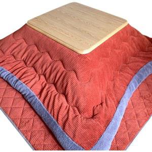 코타츠 테이블 원목 코타츠만들기 캠핑코타츠 사슴 이불 패드 난로 원목테이블