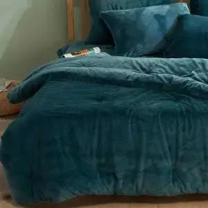 TBZ 블레스 10mm 장모 라셀 극세사 이불패드세트 SS 그린