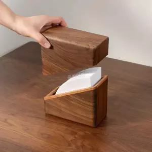 드립백 보관함 원목 홀더 상자 커피 박스 체리우드 우드