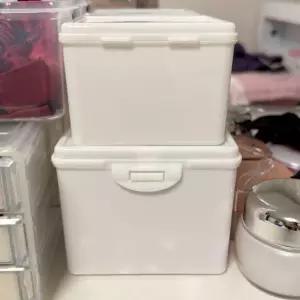 면봉 화장솜 정리 케이스 대형 서랍 정리함 머리끈 포카통