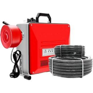 배수구 뚫기 하수구 청소기 와이어 일체형 막힌변기뚫기 변기관통기 액세서리 하수 도톰한