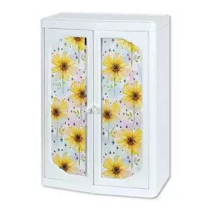 TBZ 3단선반 해바라기 욕실 서랍수납장(중형) 욕실장