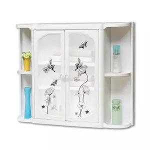 TBZ 양날개 3단선반 나비 욕실수납장(특대형) 욕실장