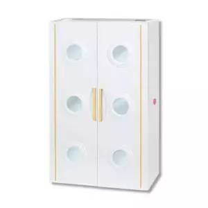 TBZ 서클 골드800 3단선반 욕실수납장 50X18X80cm 선반장