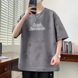 쉬헐크 남자 남성용 여름 루즈핏 티 셔츠 스틸 라운드넥 라운드 반팔 반팔티 빅사이즈 KKE2