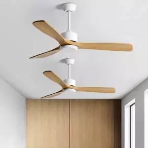 천장 실링팬 주방 제어 미니 블랙 저소음 공기 선풍기 거실