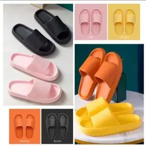 인기상품 베이직 심플팝 실내외 다용도 4컬러 남녀공용 슬리퍼 [WF8E8BC_260403]