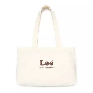 리 LEE 빈티지 로고 코듀로이 에코백 아이보리 LE2503BG10IV 164056