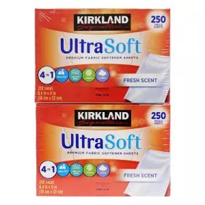 커클랜드 시그니춰 시트형 섬유유연제 250매x 2