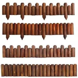 화단 울타리 통나무 마당 경계 조경 테라스 방부목