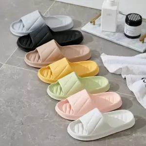 인기상품 파스텔 무소음 구름 슬리퍼 사무실 실내 쿠션 실내화 [WF90A48_260403]