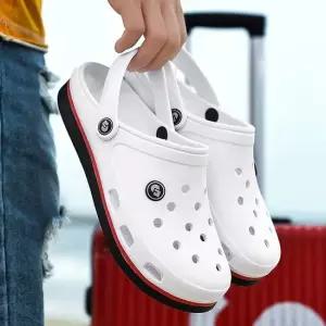 인기상품 245mm 여성샌들슬리퍼 스트랩샌들 화이트 펀칭 [WF8FC92_260403]