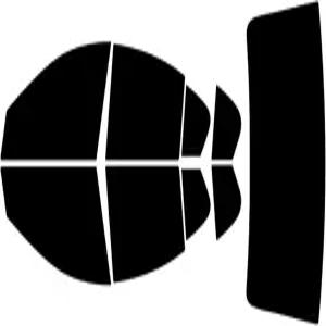 2010-2015 쉐보레 크루즈 세단과 호환되는 트루 라인 오토모티브 프리컷 윈도우 틴트 키트 올사이드 및 백