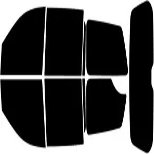 트루라인 오토모티브 프리컷 자동차 창문 틴트 - 혼다 오디세이 2005-2010 호환 20 올사이드 및 백 윈도우