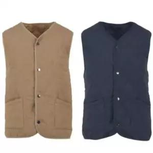 [JHQRL8I6_53DJ]퀄팅 남성 단추 패딩조끼 FW 겨울 조끼 (31647566A)