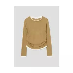 매장정품 8SECONDS 에잇세컨즈 레이어드 티셔츠 카키 354941KQ2H 1403692