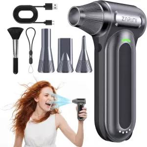 전기 압축 공기 집진기 키보드 PC 및 전자 자동차 청소용 충전식 배터리가 장착된 1700 000RPM 고속 무선