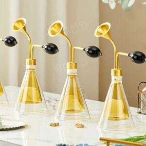 곡선 퍼퓸 테스터 향수 용기 인테리어