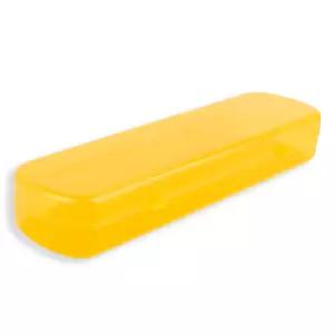 욕실용기 칫솔통 칫솔걸이 휴대용 칫솔케이스 여행용 사무실 치약 보관함 반투명 플라스틱