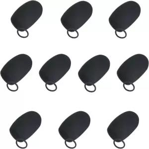 헬레툴 항공 헤드셋 노이즈 캔슬링 마이크 커버 데이비드 클락 및 파일럿 헤드폰 비행 헬멧 폼 컴택