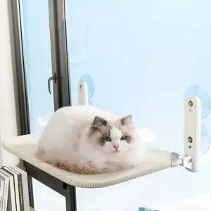 접이식 고양이 창문 해먹 흡착식 고양이 창문 침대 창가 이동