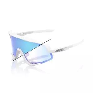 100% SPEEDCRAFT 스포츠 퍼포먼스 사이클링 선글라스 (소프트 택트 투톤 - 하이퍼 실버 미러 렌즈) 소프트