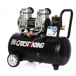 오일리스 에어 컴프레셔 공급 펌프 1100W 저장 이중 장치 콤프