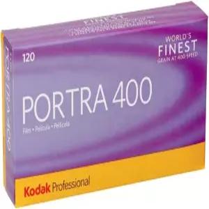 KODAK Phortra 400 프로페셔널 ISO 120 프로팩 컬러 네거티브 필름(팩당 5롤)