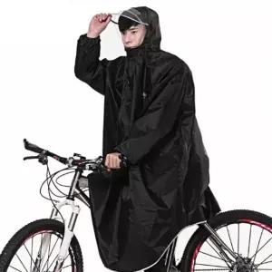 남녀공용 오토바이 자전거 야간반사 비옷 챙 넉넉핏 이륜차 성인용 안전 우비