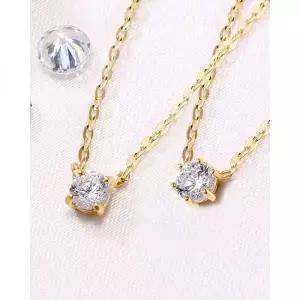 오벨리 14K 18K 벨라퓨리 VGI 1부 다이아 목걸이 2종택1